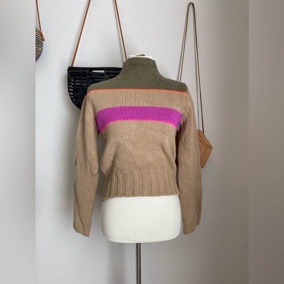 United Colors Of Benetton Sweaters - United Colors of Benetton Stripe Sweater, Size Small